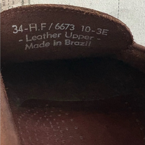 G.H.BASS Leather Tassel Kilt Loafers WIDE Width Men’s 10 E Whiskey - Picture 10 of 11